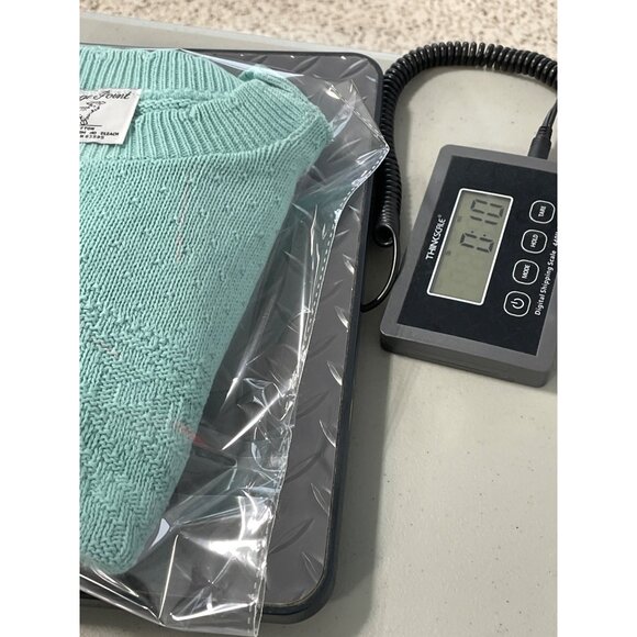 Vintage 90s College Point Short Sleeve Sweater Size Small Pullover Deadstock NEW - Picture 8 of 8